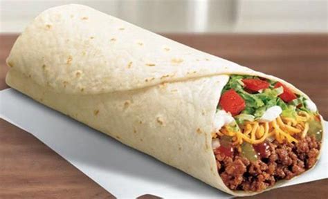 Del Taco Macho Beef Burrito Food Del Taco Yummy Food