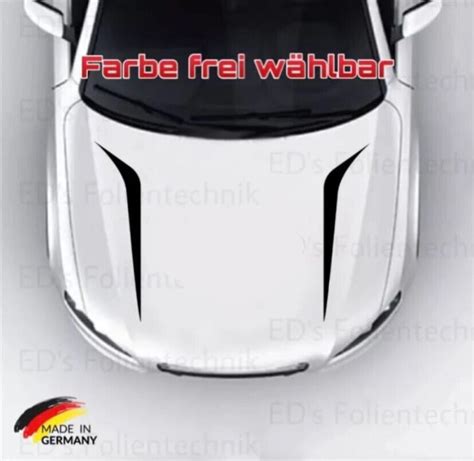 Motorhaube Aufkleber Lufthutze Auto Tuning Racing Sticker Dekor