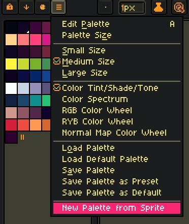 Palette Organization? - Features - Aseprite Community