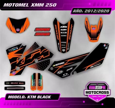 Busca Kit Calcos Motomel X M Ktm Laminado M Estandard A La Venta En