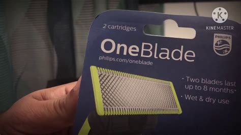 Philips Norelco One Blade Replacement Blade Unboxing Youtube