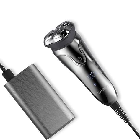 قیمت ، خرید ، بررسی و مشخصات ریش‌تراش سه تیغه PINJING 3D Smart Shaver
