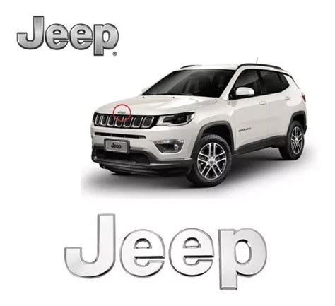 Emblema Capô Compass 2015 A 2020 Original Jeep Frete grátis