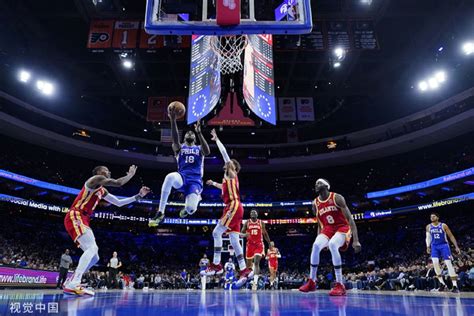 Nba 老鹰101 104费城76人新浪图片