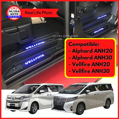 Toyota Alphard Vellfire Anh Agh Anh Agh Stainless Steel Side