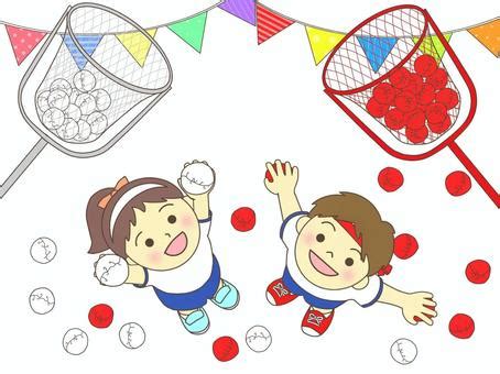 玉入れかごイラスト｜無料イラスト・フリー素材なら「イラストAC」