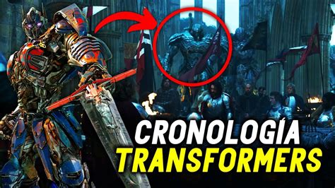 CRONOLOGÍA completa de Transformers Universo de Michael Bay YouTube