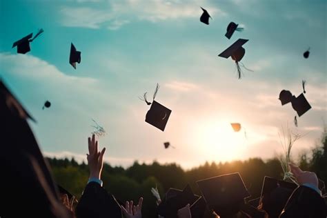 graduation cap throwing stock  images  backgrounds