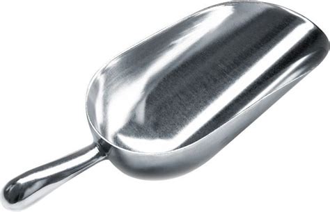 Совок для сыпучих продуктов 720 г алюминиевый