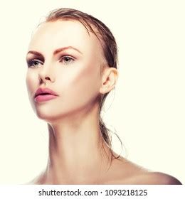 Beauty Caucasian Model Girl Nude Makeup Stock Photo Shutterstock