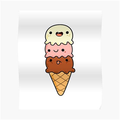 Kawaii Ice Cream Cone