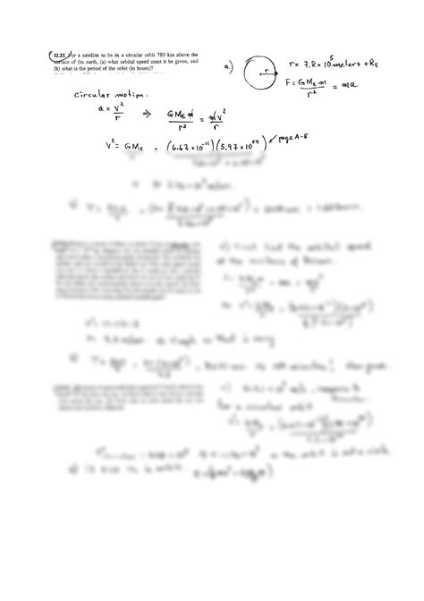 SOLUTION: Solutions to chapter 12 principles of physics mechanics and ...