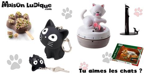 Petits Cadeaux Pour Les Amoureux Des Chats Le Blog De Maison