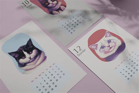 ArtStation - 2023 CALENDAR. (cat) | Artworks