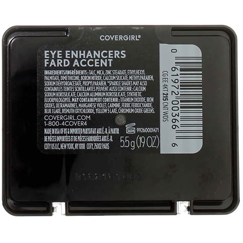 Covergirl Eye Enhancers 4 Kit Shadow Country Woods [215] 1 Ea Pack Of