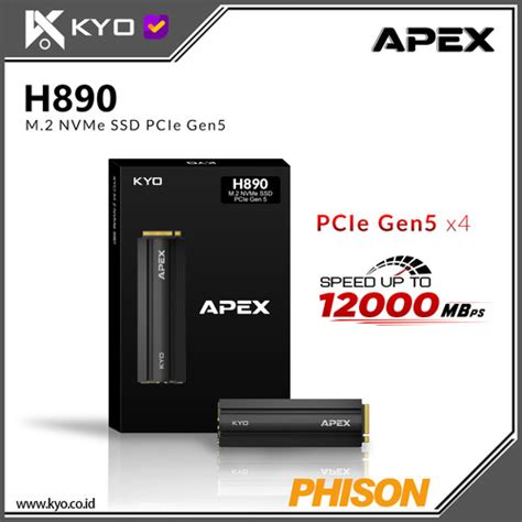 Promo SSD KYO APEX H890 1TB 2TB M 2 NVMe PCIe Gen5 X4 SSD NVMe Gen 5