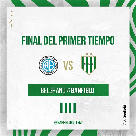 Club A Banfield On Twitter RT BanfieldFutFem FINAL DEL PRIMER