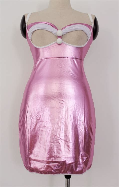 Fashion Care U L P Plus Size Peek A Boo Chemise Babydoll Lingerie Sleepwear Purple Metallic