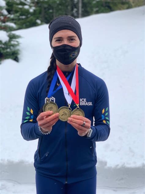 Nicole Silveira Conquista O Ouro Seguido Na Copa Am Rica De Skeleton