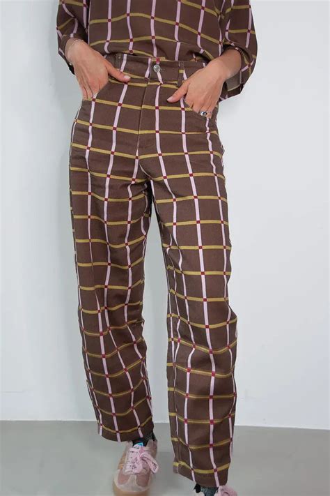 Checkered Pants