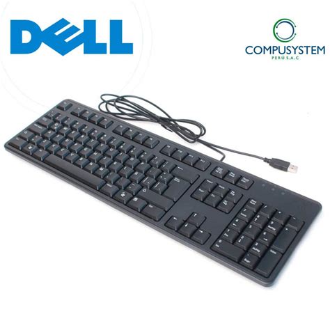 TECLADO DELL KB212-B ALÁMBRICO USB, COLOR NEGRO (0C639N) - Compusystem Perú
