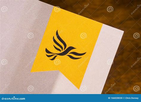 Logotipo Dos Democratas Liberais Imagem Editorial Imagem De Unido