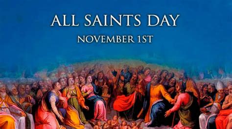 November Solemnity Of All Saints Holy Rosary Sorrowful