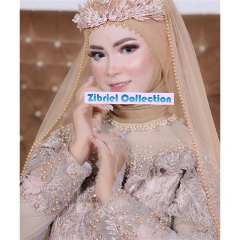 Jual Slayer Pengantin Hijab Pengantin Veil Pengantin Selendang