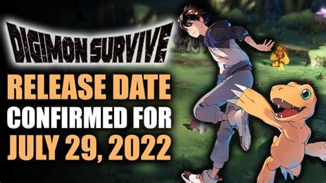 Digimon Survive Worldwide Release Date Confirmed For July 29 2022