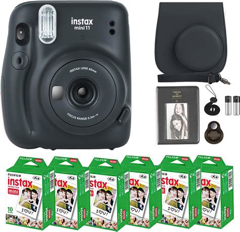 Amazon.com : Fujifilm Instax Mini 11 Instant Camera - Charcoal Grey : Electronics