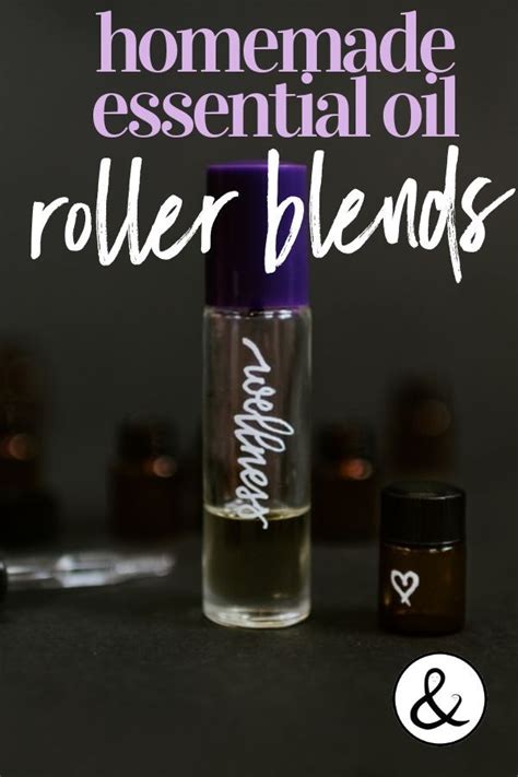 Homemade Essential Oil Roll Ons Homemade Essential Oil Essential