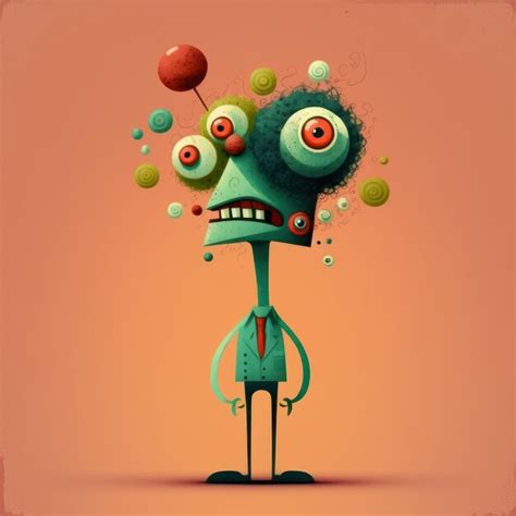Premium Photo Angry Guy Funny Abstract Disproportionate Man Beautiful
