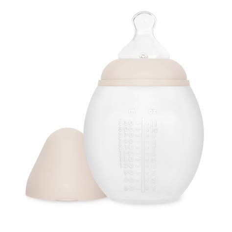 Elhee Bib Rond Babyfles 330ml Nude MooisteKinderkamer Nl