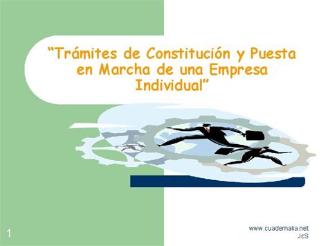 Trmites De Constitucin Y Puesta En Marcha De