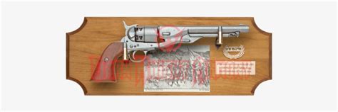 Civil War Union Pistol Wood Display Plaque Union Framed Set M1860