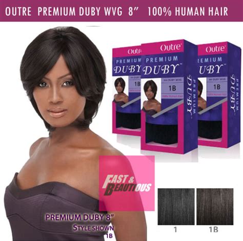 Outre Premium Duby 100 Human Hair Weave Extension Pre Bump Style 8 1