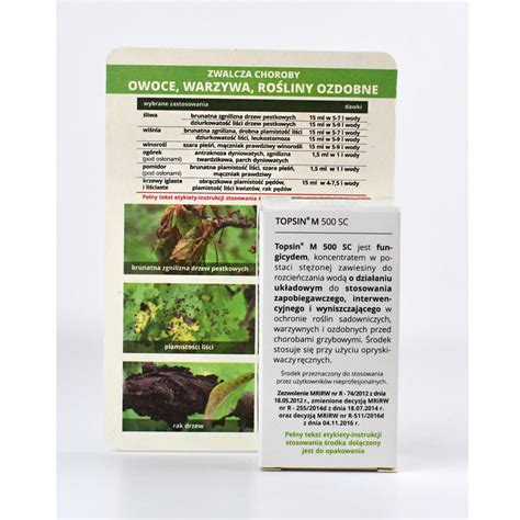 Topsin M 500 SC na choroby grzybowe roślin - Target