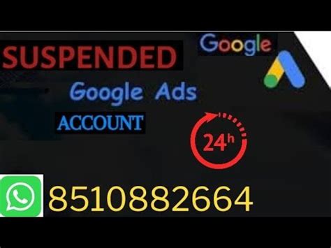 How To Recover Suspended Google Adwords Accounts Appeal Process Google