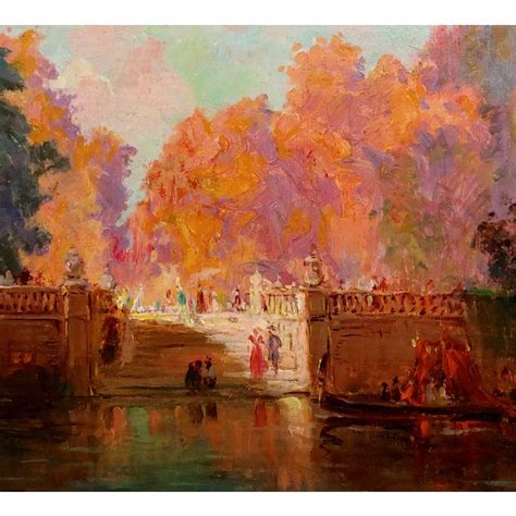 19th Century Autumn in Venice - French Impressionist Oil Painting ...