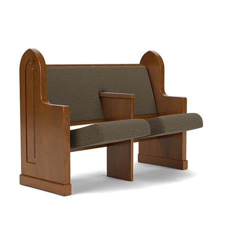 Duet Upholstered Seat Back Pews Sauder Worship Seating