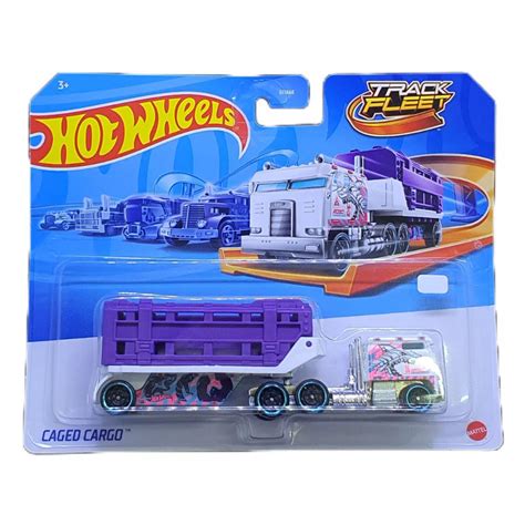 Hot Wheels Caminhão Velocidade Na Pista Caged Cargo Mattel Shopee Brasil