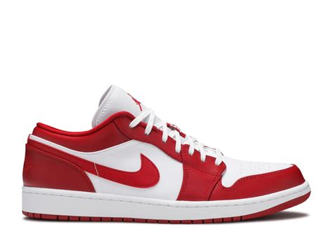 Jordan 1 Low Gym Red Air Jordan 553558 611 Gym Redwhite