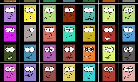 rectangle faces collection opensea
