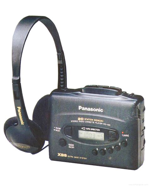 Panasonic Rq V80 Pocket Radio Cassette Player Manual Hifi Engine