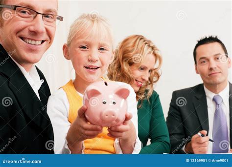 family  consultant finance  insurance stock image image
