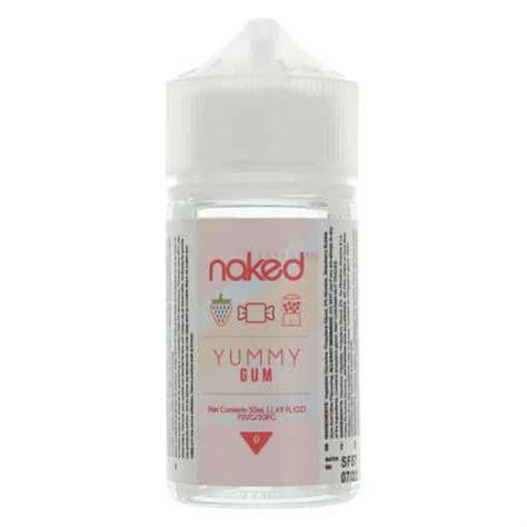 Yummy Gum 50ml Short Fill By Naked 100 E Liquids UK