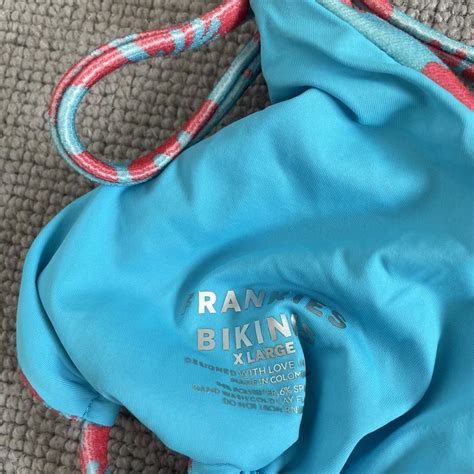 Frankiesbikinis Size XL Bikini Tops Worn But In Depop