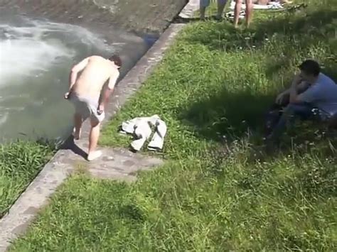 Naked Dip In Full View Of Everyone ThisVid