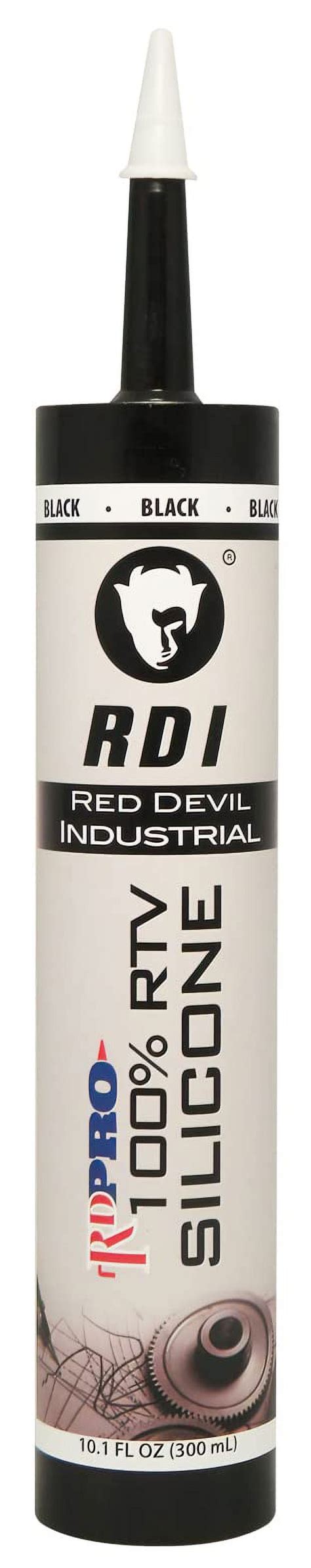 Red Devil 08166I RD PRO Industrial Grade RTV 100% Silicone Weather ...