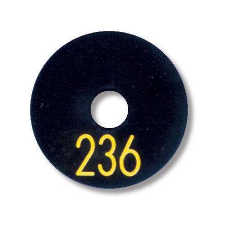 Sprinkler Head Yardage Marker 1 Set Of Numbers